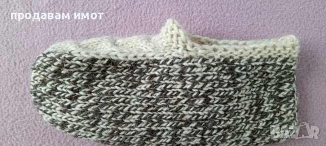 плетени вълнени терлици 3лв, снимка 3 - Други - 53776311