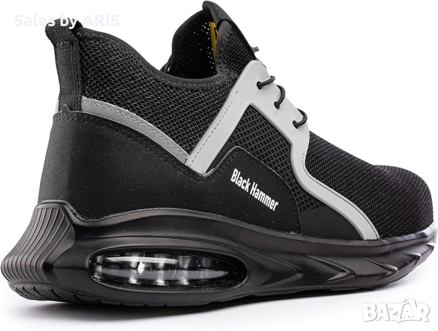 Black Hammer - Мъжки обувки със стоманена противоударна предница, снимка 2 - Други - 44709561
