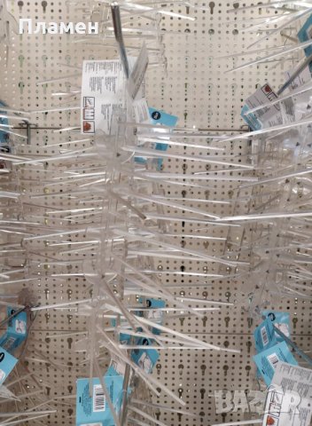 Пластмасови шипове против птици прозрачни 25x3.5x11 см, снимка 7 - Други - 35966266