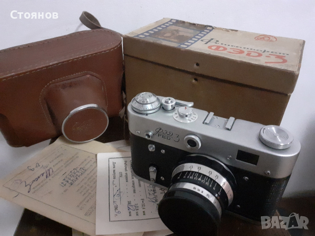 Фотоапарат Фед/FeD 3 СССР , снимка 1