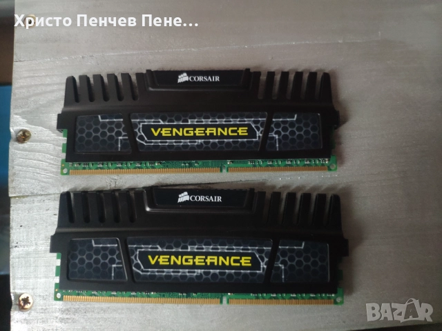Рам Памет DDR3 CORSAIR VENGEANCE 8GB(2x4GB),1866 MHz , снимка 9 - RAM памет - 52563522