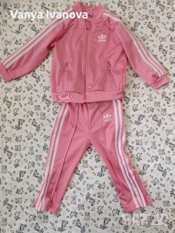 Adidas комплект за момиче 12-18 месеца, снимка 2 - Комплекти за бебе - 49673218