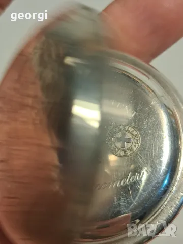 швейцарски сребърен джобен часовник Postala patent уникат, снимка 11 - Антикварни и старинни предмети - 47681558