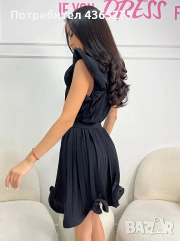 Елегантна, ефирна, нежна и красива ☺️😍Нов модел рокля тип Солей, снимка 3 - Рокли - 51074362