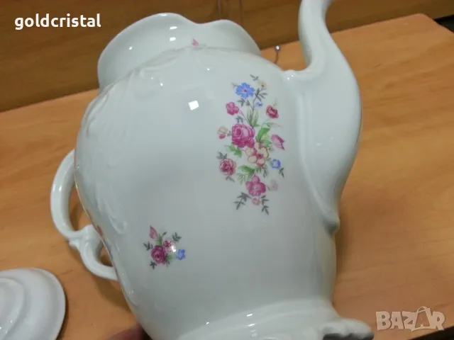 Стар полски порцелан чайник , снимка 6 - Антикварни и старинни предмети - 49793645