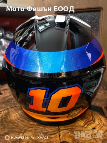 мото каска AGV K6 Marini Sky racing team Размер ML , снимка 4 - Аксесоари и консумативи - 51099627