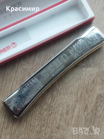 Хармоника Hohner Echo Harp, Германия , снимка 3 - Духови инструменти - 53140040