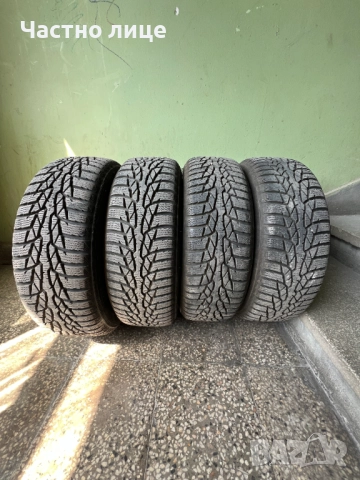 Запазени зимни гуми Nokia WR D4 175/65/14 с железни джанти 4x100 56.1