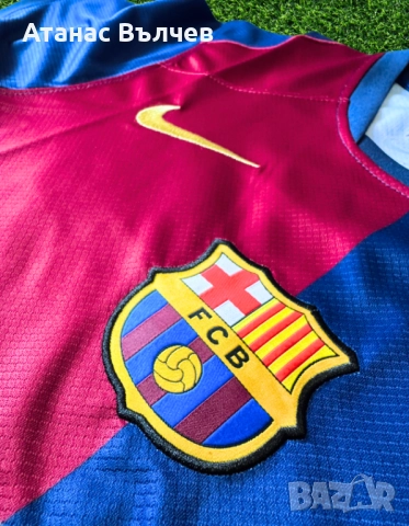 Футболна Тениска Барселона / Barcelona - NIKE, снимка 3 - Тениски - 52295081
