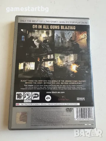 Black за Playstation 2 (PS2), снимка 2 - Игри за PlayStation - 56150182