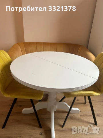 Маса, канапе и стол, снимка 11 - Дивани и мека мебел - 53446539