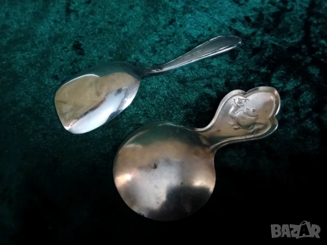 Стари малки лъжички за чай, снимка 4 - Други ценни предмети - 51387347
