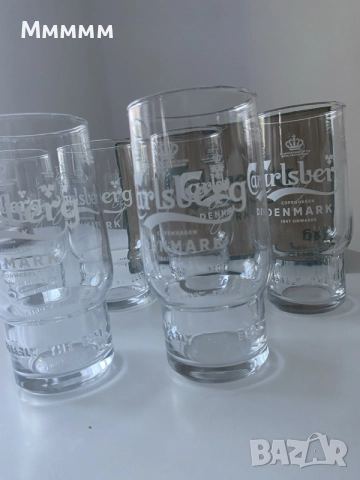 Чаши за бира Carlsberg, снимка 5 - Чаши - 55974004