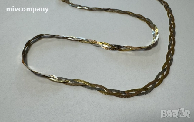 Златно колие 5.20гр.18к.45см., снимка 6 - Колиета, медальони, синджири - 53455252