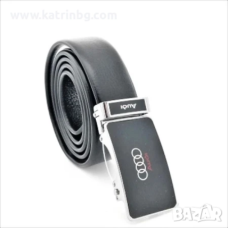 Луксозен мъжки колан Ауди в черен цвят- Автоматичен Код на продукта:C-022