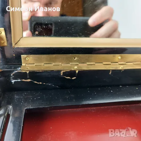 Стара виетнамска дървена кутия за гримове и бижута #5618  Има някои проблеми:  липсват две кутии и н, снимка 6 - Антикварни и старинни предмети - 47733829