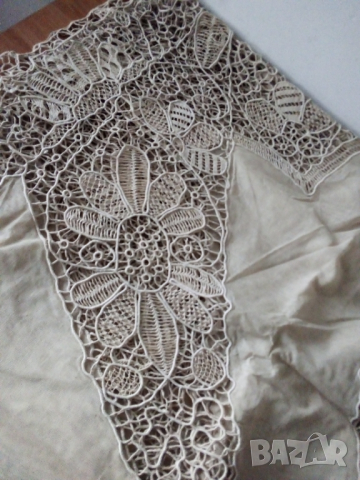 Стара градска покривка, снимка 7 - Антикварни и старинни предмети - 36830511