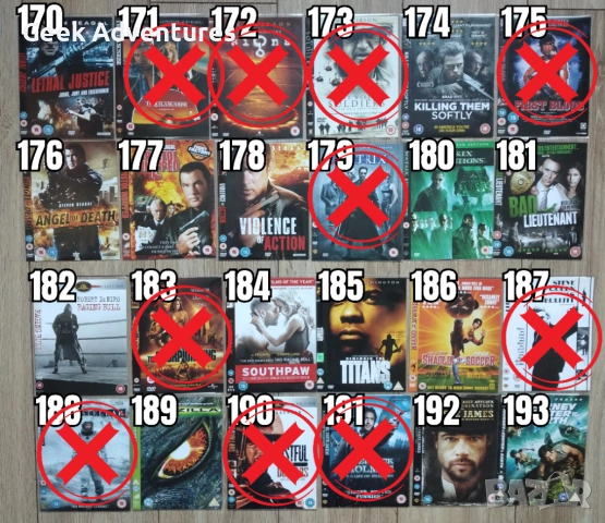 Екшън Филми DVD's - Оригинални Дискове на Английски Език - 5 лв/бр , снимка 9 - Екшън - 47015417