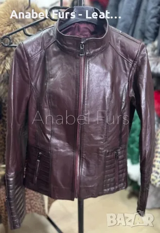 Нова колекция вталени якенца от естествена кожа , снимка 17 - Якета - 49134446