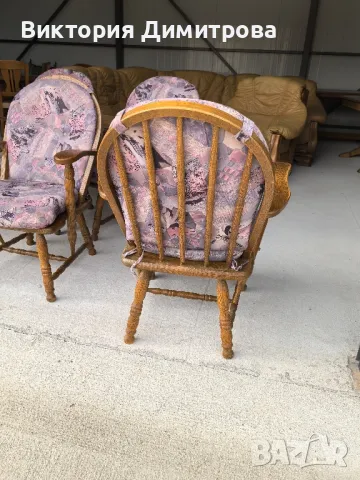 Комплект от 5 кресла, снимка 6 - Столове - 48550576