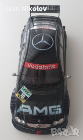 1/18 Mercedes CLK-DTM 2003 с автограф на Жан Алези, Maisto, снимка 2 - Фен артикули - 41462899