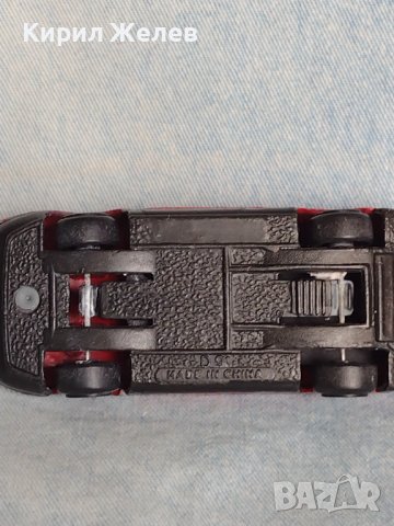 Метална количка MADE IN CHINA спортен модел рядка за КОЛЕКЦИЯ ДЕКОРАЦИЯ 37606, снимка 8 - Колекции - 40696987