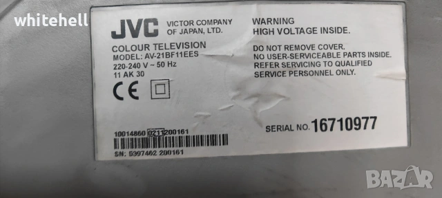 Стерео Телевизор за ретро конзоли JVC + DVD Samsung, снимка 2 - Телевизори - 53422639