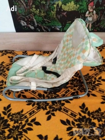  Бебешки шезлонг Bertoni, снимка 2 - Детски шезлонги - 49940628