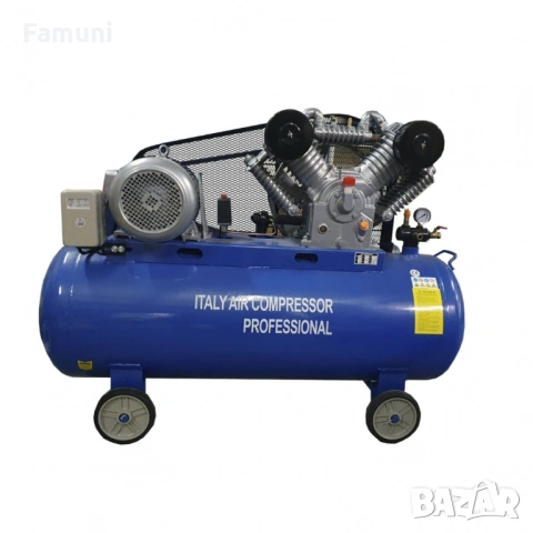 Компресор за въздух 300L ItalyAir с 4 глави - Трифазен