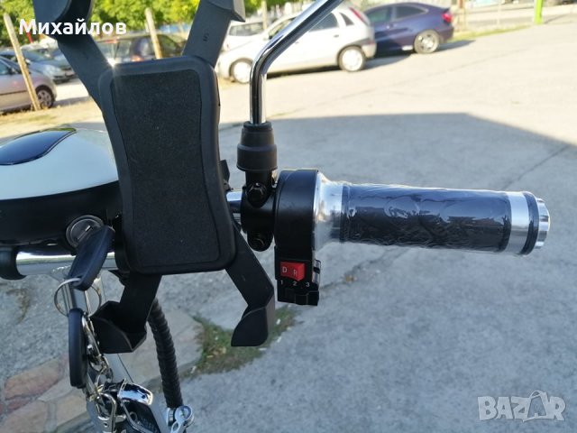 Електрическа триколка A3 с широка платформа, крачна спирачка и облегалка , снимка 4 - Мотоциклети и мототехника - 40177305