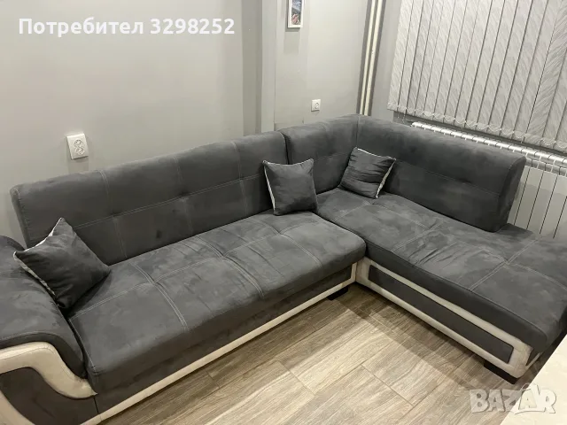ъглов диван за хол