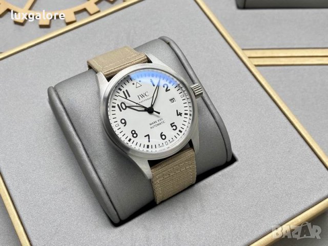 Мъжки часовник IWC Pilot's Watch Mark XVIII с автоматичен механизъм, снимка 5 - Мъжки - 41892405