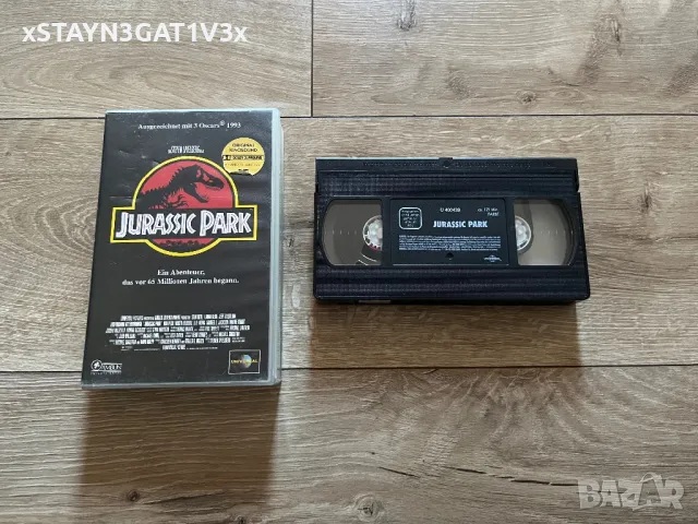 Jurassic Park VHS, снимка 1 - Екшън - 48489459