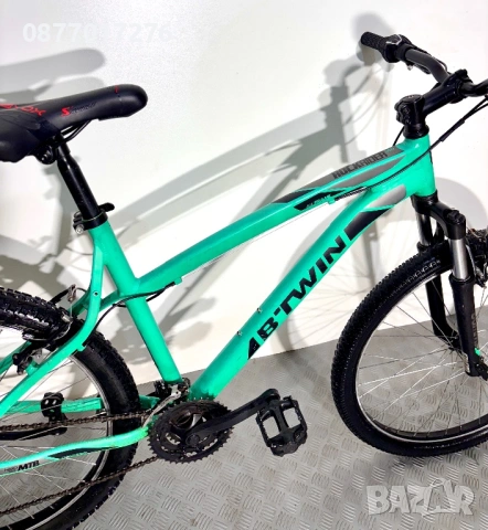 Алуминиев велосипед Rockrider 26 цола (цвят мента) / колело , снимка 4 - Велосипеди - 53720516