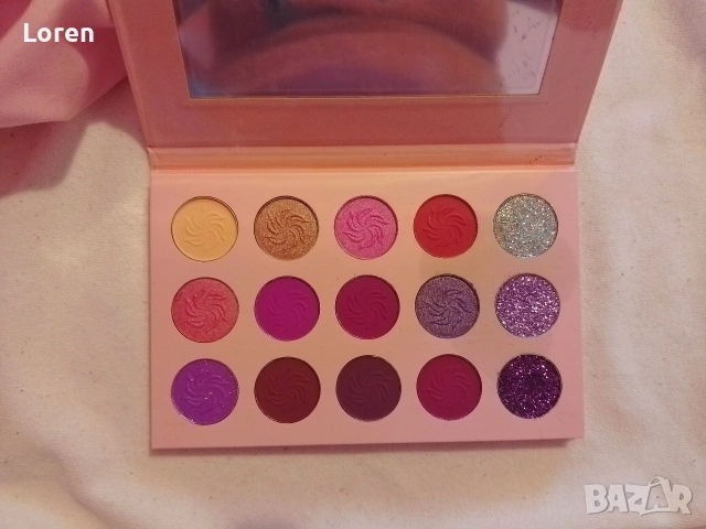 Нови!Подарявам Сенки за очи 15 цвята в розова гама, снимка 7 - Декоративна козметика - 53713890