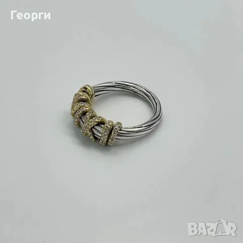 David Yurman оригинален пръстен, снимка 3 - Пръстени - 50262938