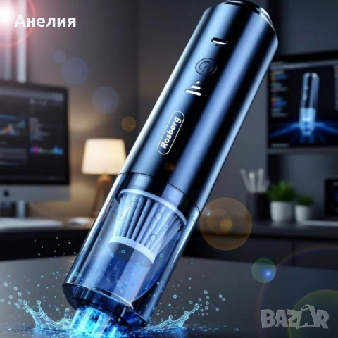 Портативна прахосмукачка 2в1 Rosberg, снимка 5 - Прахосмукачки - 52469366