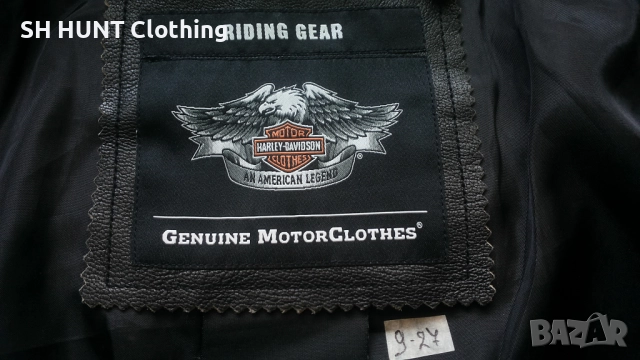 HARLEY DAVIDSON MOTO Leather Jacket Размер XL мото яке естествена кожа 9-27, снимка 12 - Якета - 52158793