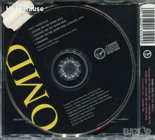 OMD-Sailing on the seven seas, снимка 2 - CD дискове - 34748211