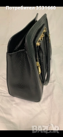 Стилна дамска чанта ( тип куфарче), снимка 3 - Чанти - 53648591