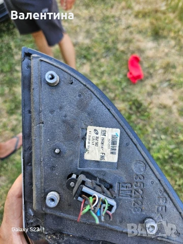 Дясно огледало за Opel Vectra C.Светло сив цвят, снимка 7 - Части - 51029208