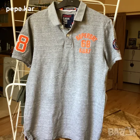 Super Dry мъжки блузи с яка,различни размери , снимка 9 - Блузи - 56175836