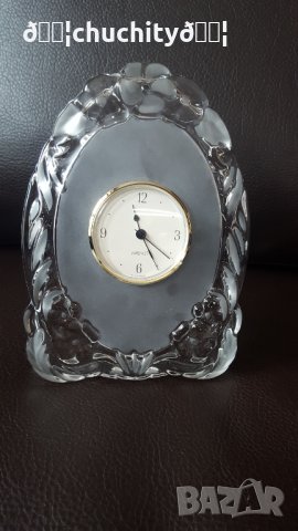 УНИКАЛЕН стъклен часовник, снимка 1 - Други - 35827378