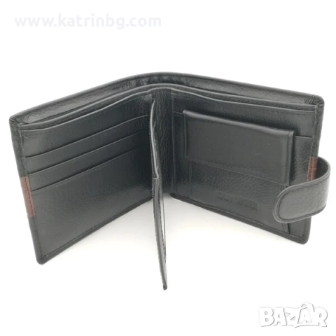 Подаръчен комплект за мъж луксозен колан и портфейл от естествена кожа, снимка 2 - Подаръци за рожден ден - 51641757