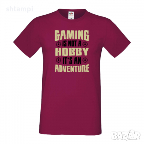 Мъжка тениска Gaming Is Not A Hobby, снимка 5 - Тениски - 36193239