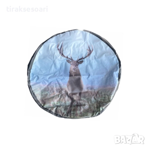 Калъф за резервна гума ЕЛЕН 15 цола – еко кожа, за джипове