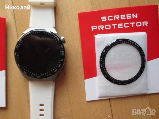 Протектор от меко фибростъкло за Huawei Watch 3 Pro GT 2 GT3 Honor Magic 2 46 mm GT2e, снимка 3 - Други - 41854127