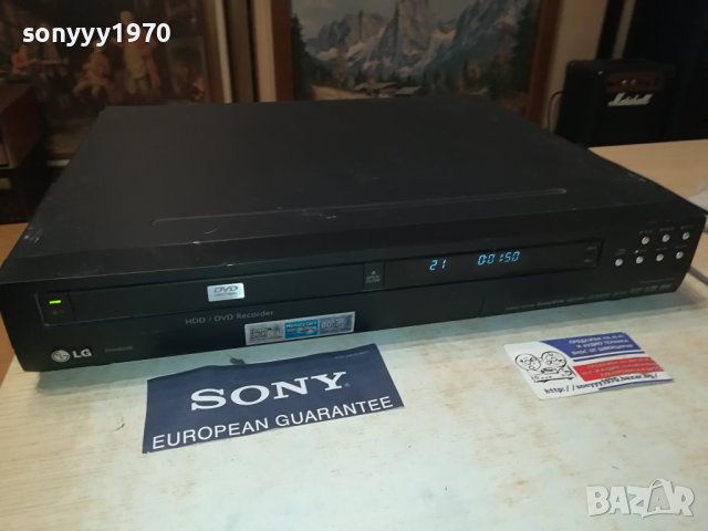 LG HDD DVD RECORDER 0309230819LNV, снимка 5 - Плейъри, домашно кино, прожектори - 42061118