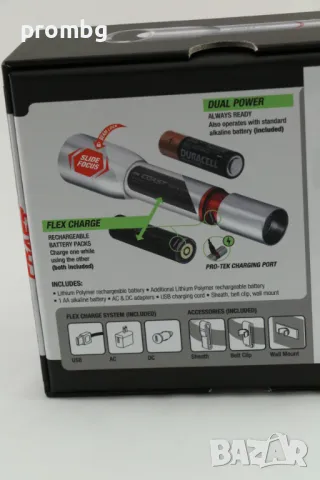  Led фенер COAST-USA, 340 lm, презареждащ, снимка 6 - Лед осветление - 49138868