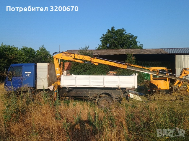 Продава се самосвал с кран , снимка 3 - Камиони - 52499318